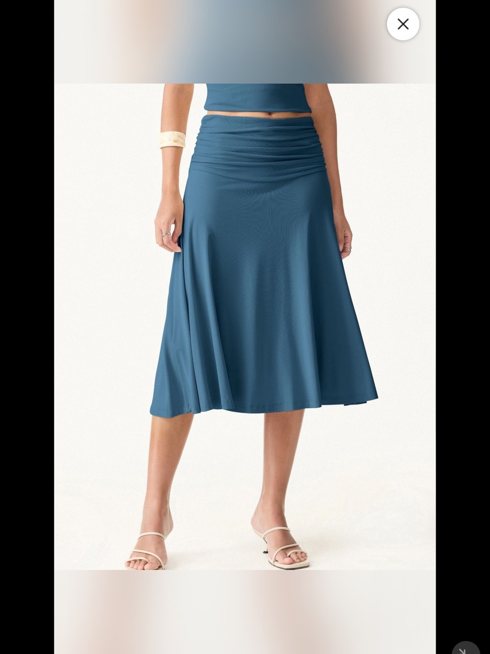 OGL A-Line Midi Skirt